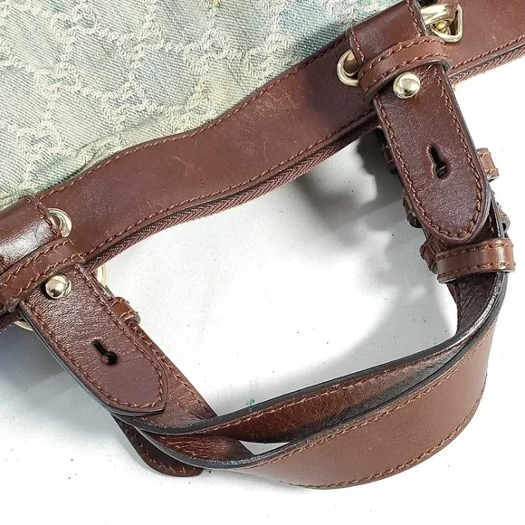 Gucci - GG Monogram Denim Tote
 (c. early 2000s) - Picture 2 of 2